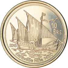 Münze, Frankreich, 10 Francs, 2013, Ile Juan Da Nova, UNZ, Cupro-nickel
