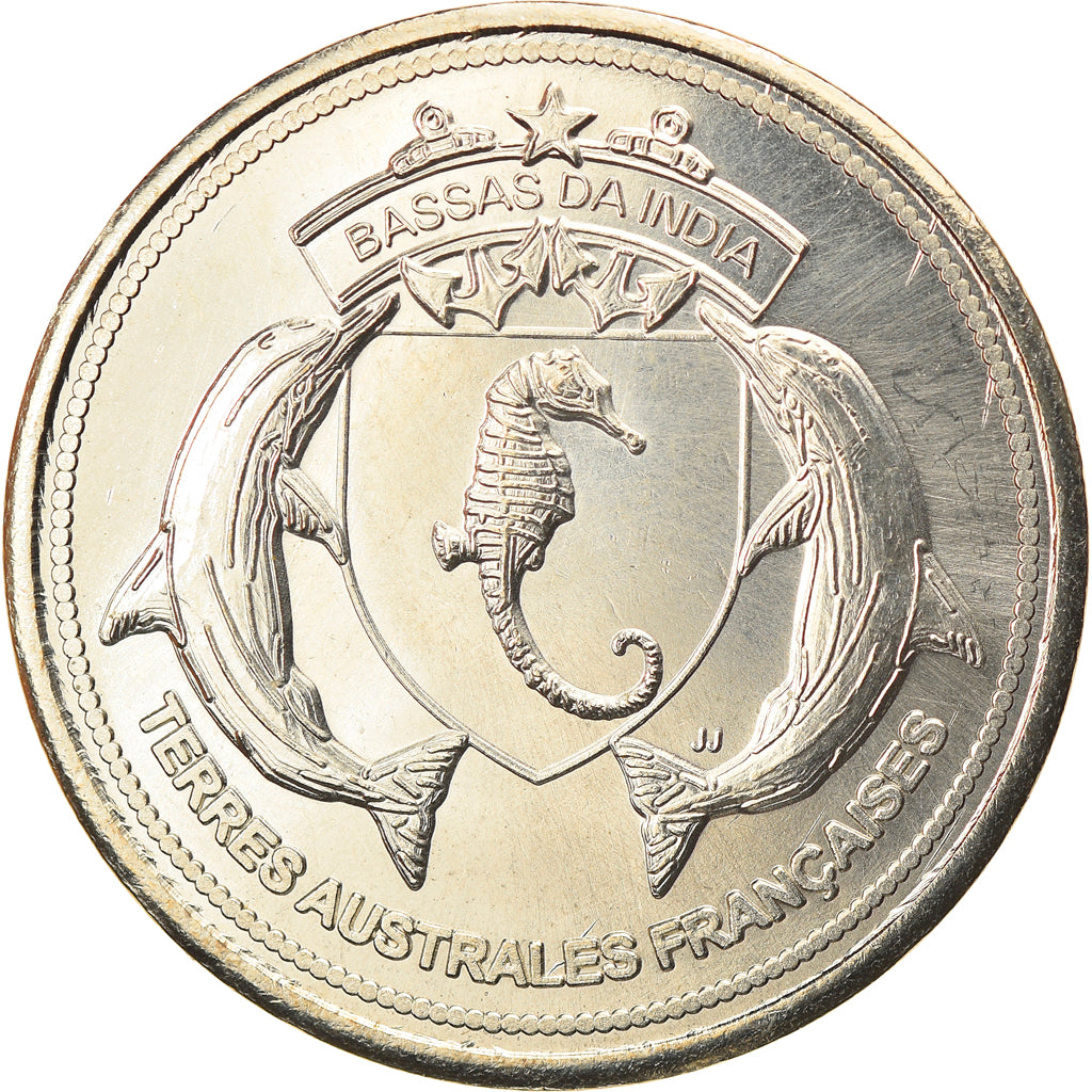 Moneta, Francia, 50 Francs, 2012, Bassas da India, SPL, Rame-nichel-alluminio