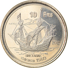 Münze, Frankreich, 10 Francs, 2012, Bassas da India, UNZ, Cupro-nickel