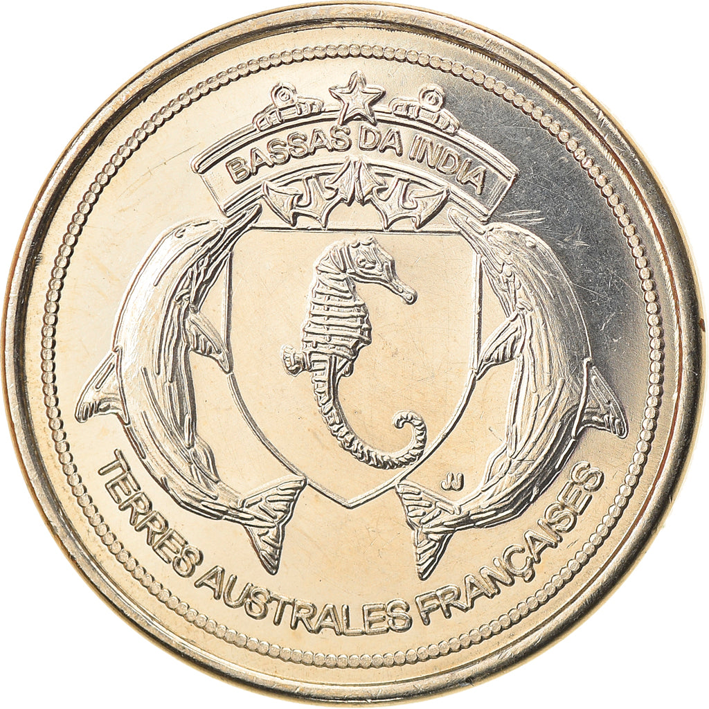 Münze, Frankreich, 10 Francs, 2012, Bassas da India, UNZ, Cupro-nickel