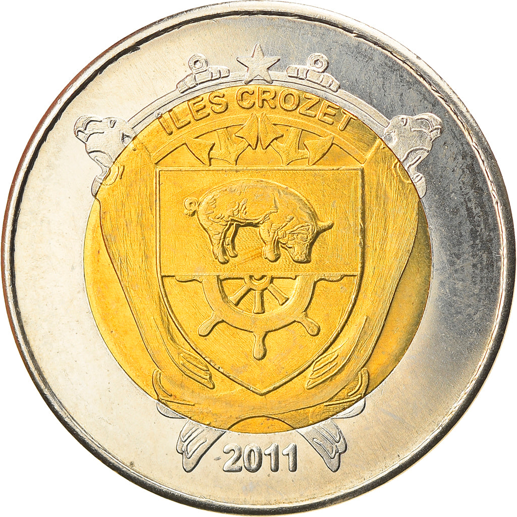 Moneta, Francia, 200 Francs, 2011, Crozet, SPL, Bi-metallico