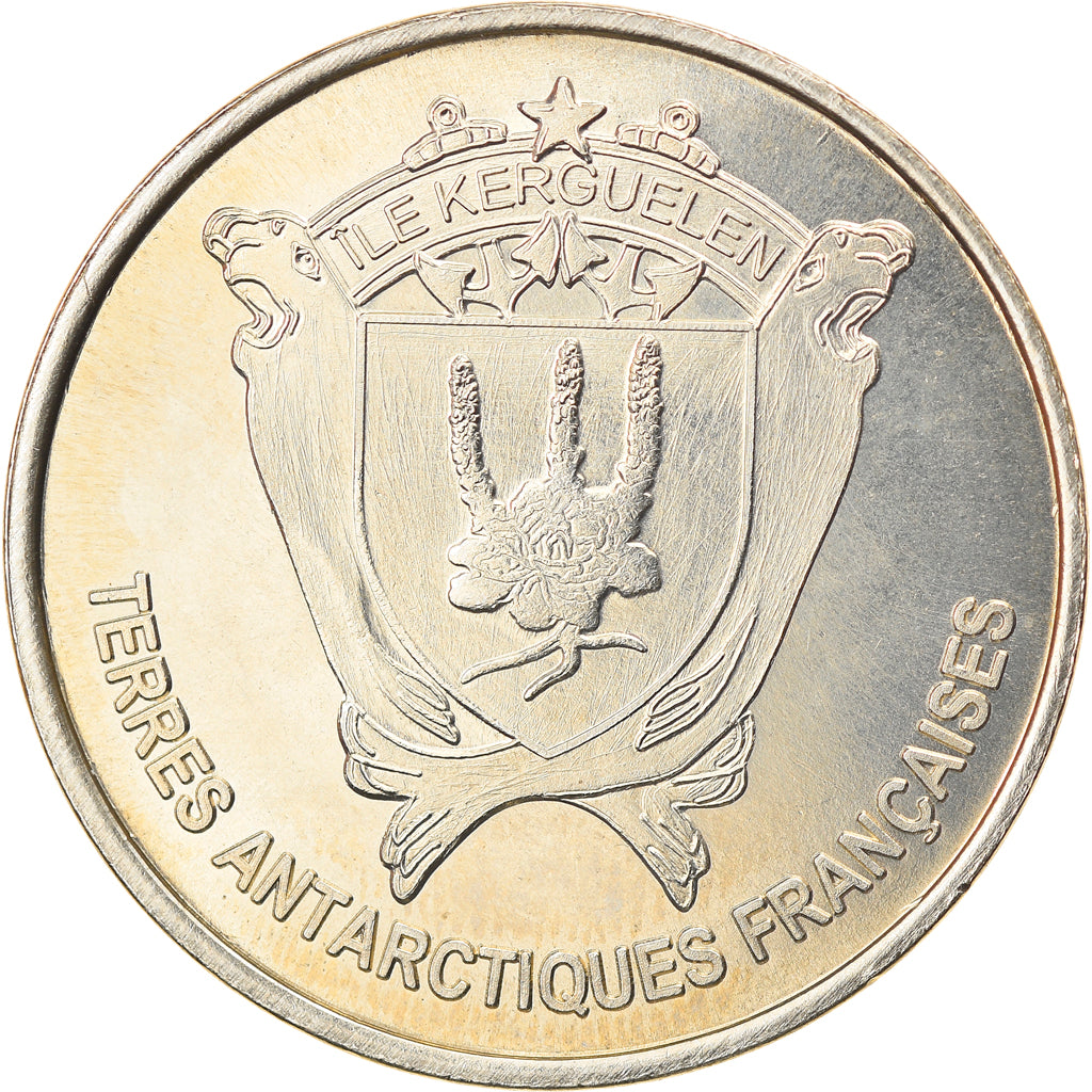 Coin, France, 50 Francs, 2014, Kerguelen, MS(63), Cupro-nickel Aluminium