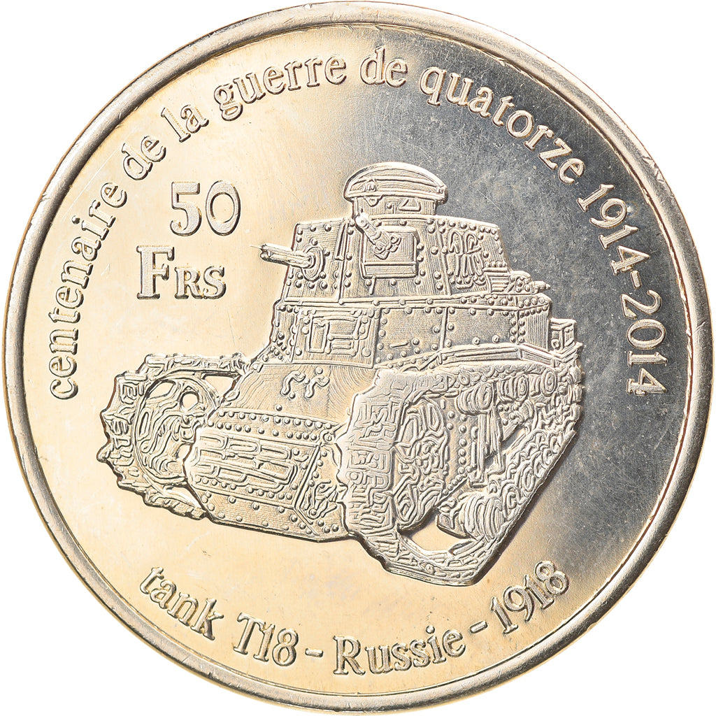 Moneta, Francia, 50 Francs, 2014, Glorieuses, SPL, Rame-nichel-alluminio