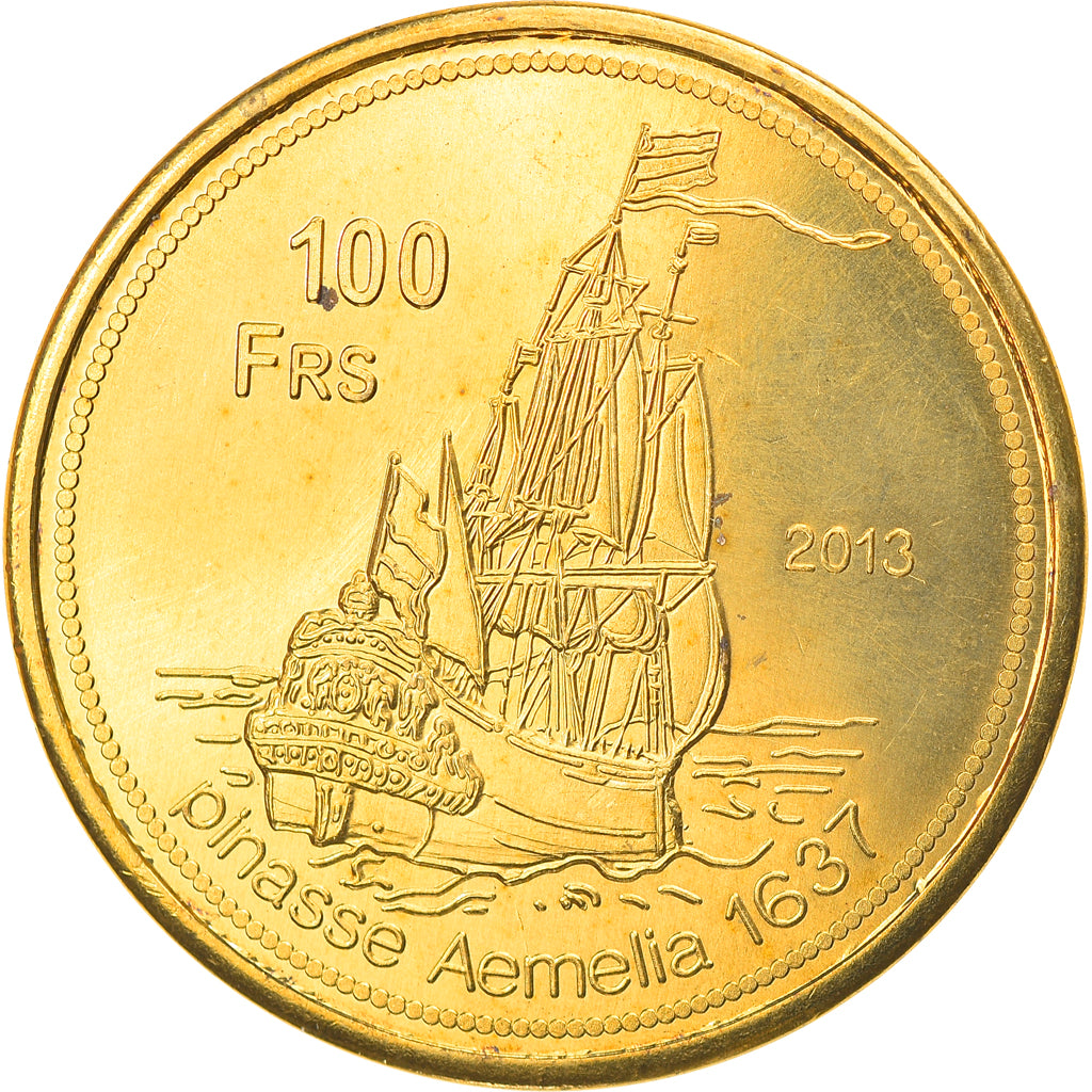 Moneda, Francia, 100 Francs, 2013, Glorieuses, SC, Bronce - aluminio