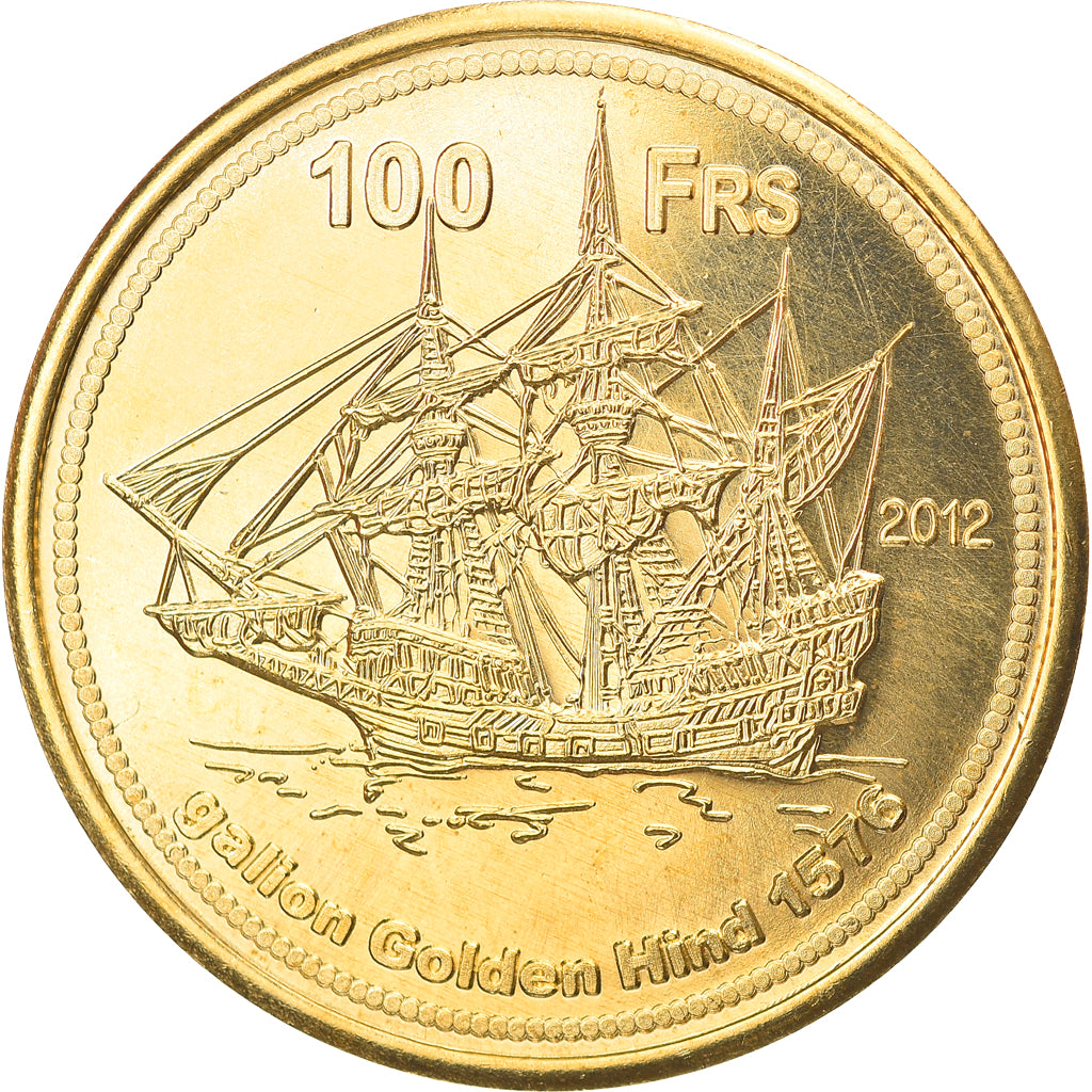 Munten, Frankrijk, 100 Francs, 2012, Europa, UNC-, Bronze-Aluminium