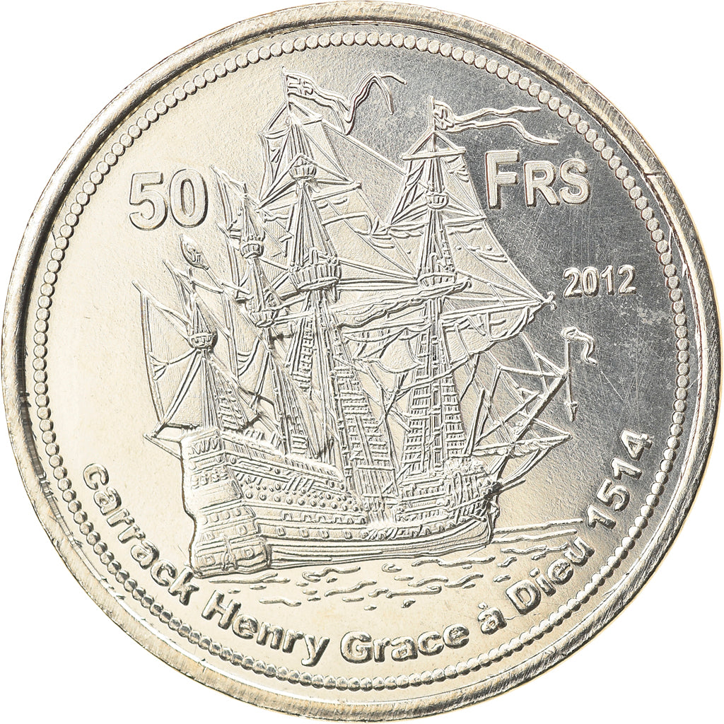 Moneta, Francia, 50 Francs, 2012, Europa, SPL, Rame-nichel-alluminio