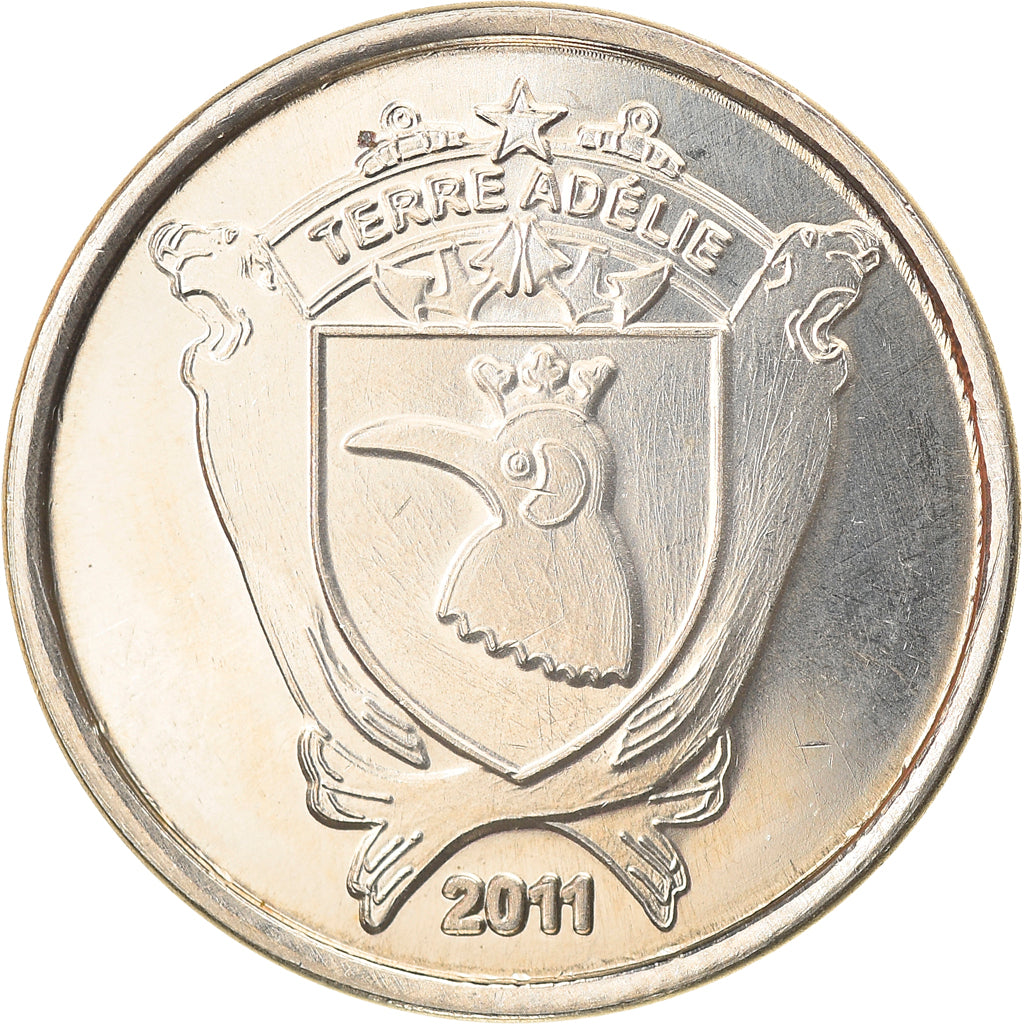 Moneta, Francia, 10 Francs, 2011, Adelie, SPL, Rame-nichel-alluminio