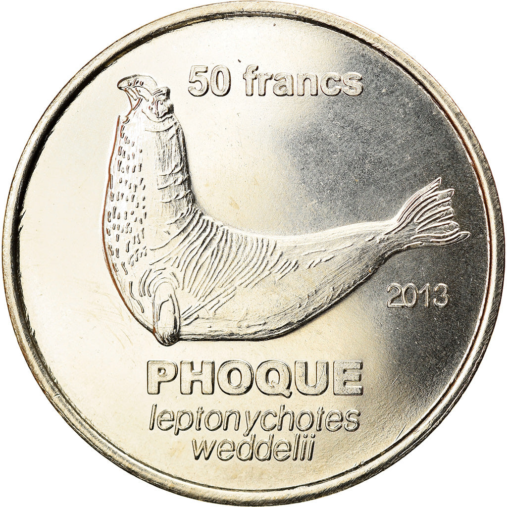 Moneta, Francia, 50 Francs, 2011, Adelie, SPL, Rame-nichel-alluminio