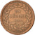 Coin, Monaco, Honore V, Decime, 1838, Monaco, VF(30-35), Copper, KM:97.1