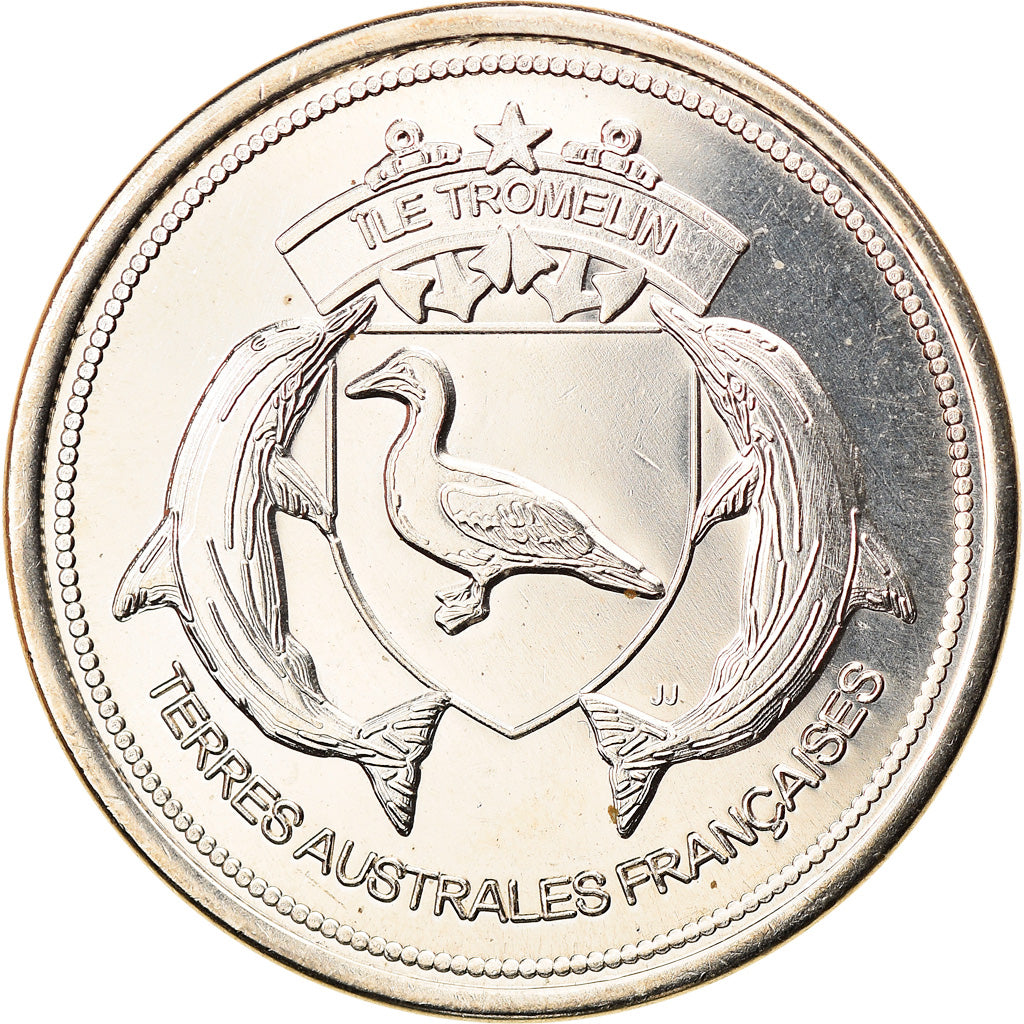 Moeda, França, 20 Francs, 2013, Tromelin, MS(63), Cuproníquel Alumínio