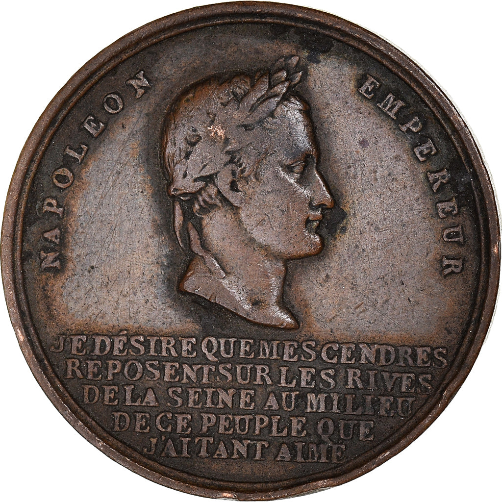 France, Medal, Napoléon Ier, Retour des cendres, History, 1840, Montagny