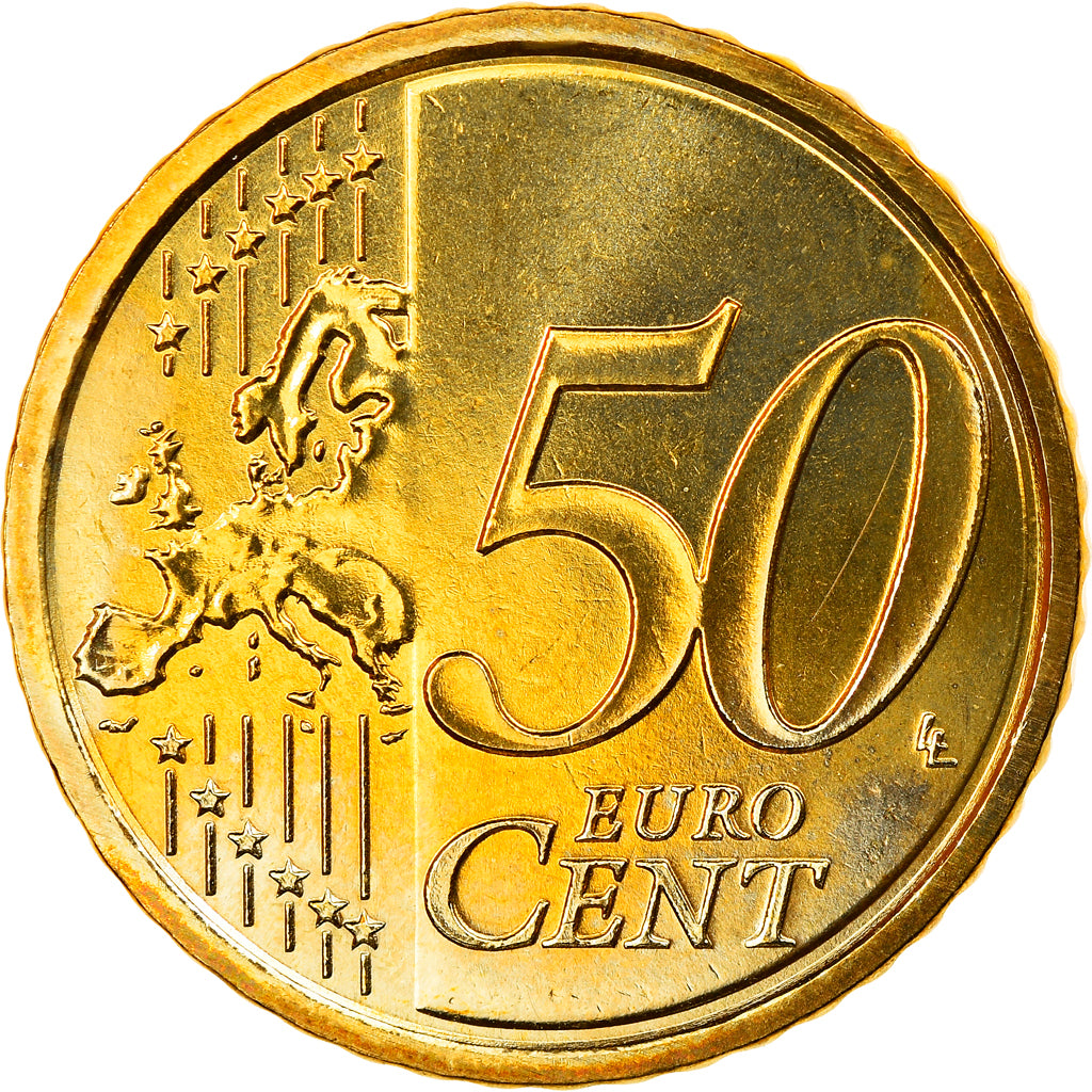 Italien, 50 Euro Cent, 2009, Rome, UNZ, Messing, KM:249