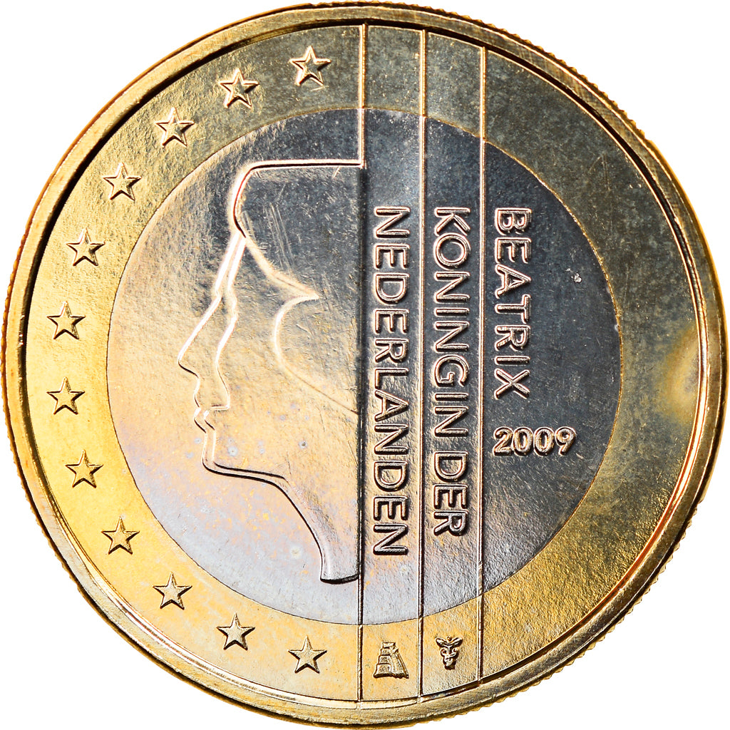 Holandia, Euro, 2009, Utrecht, MS(63), Bimetaliczny, KM:271