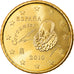 Spain, 50 Euro Cent, 2010, Madrid, MS(63), Brass, KM:1149