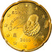 Spain, 20 Euro Cent, 2010, Madrid, MS(63), Brass, KM:1148