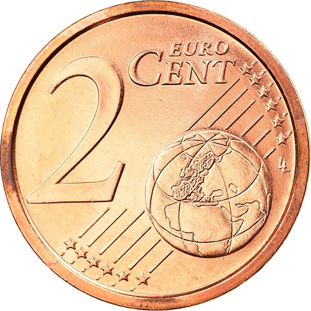San Marino, 2 Euro Cent, 2010, Rome, SPL, Acciaio placcato rame, KM:441