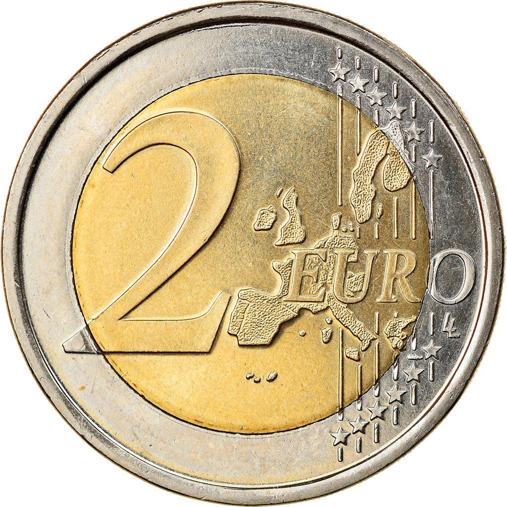 Finlandia, 2 Euro, 2001, Vantaa, SPL, Bi-metallico, KM:105