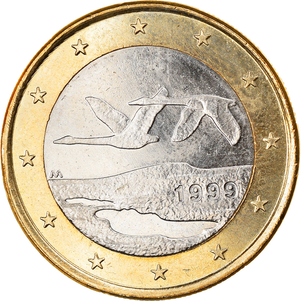 Finlandia, Euro, 1999, Vantaa, SPL, Bi-metallico, KM:104