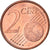 Spagna, 2 Euro Cent, 1999, Madrid, BB, Acciaio placcato rame, KM:1041