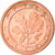 ALEMANIA - REPÚBLICA FEDERAL, Euro Cent, 2002, Berlin, MBC, Cobre chapado en