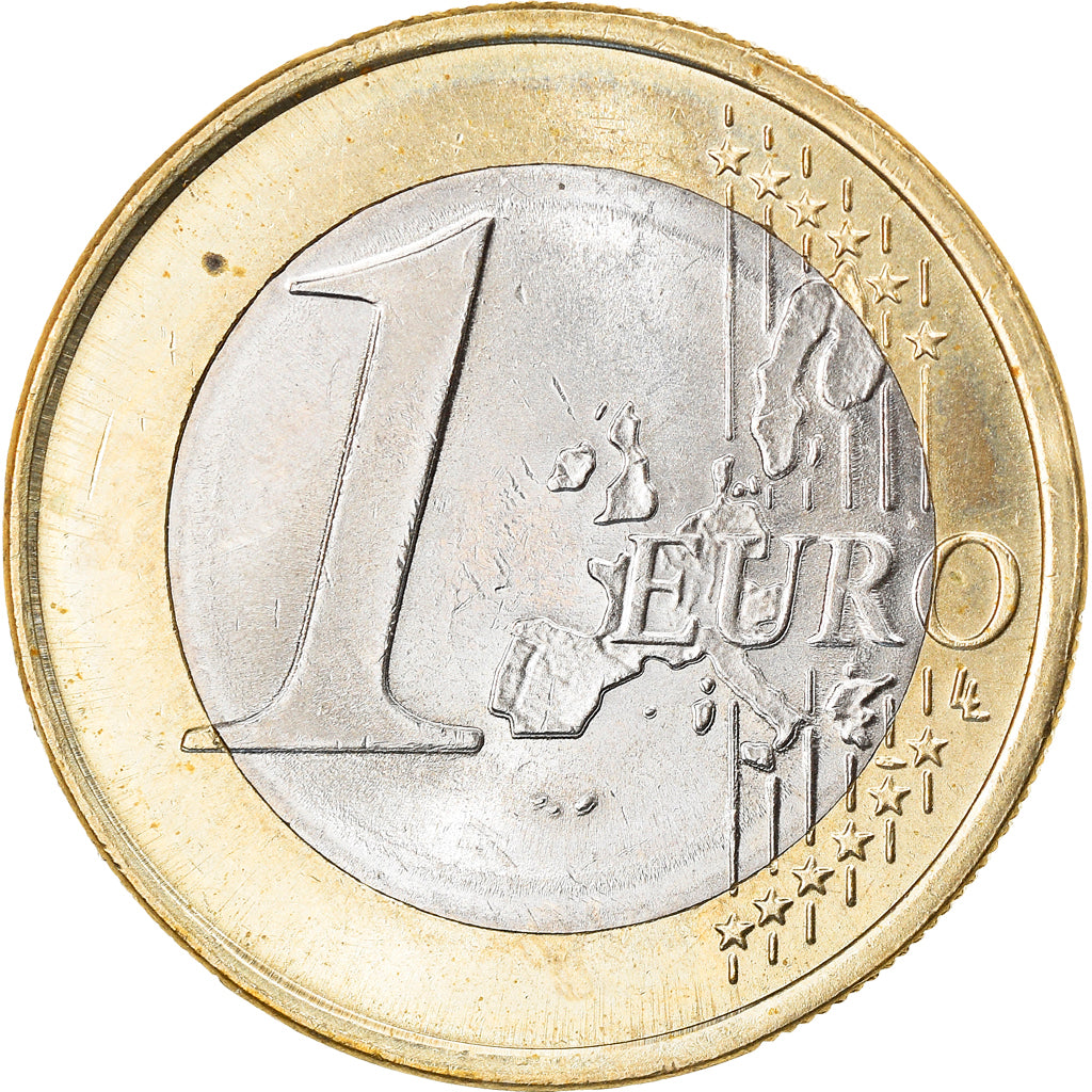 ALEMANIA - REPÚBLICA FEDERAL, Euro, 2002, Stuttgart, MBC, Bimetálico, KM:213