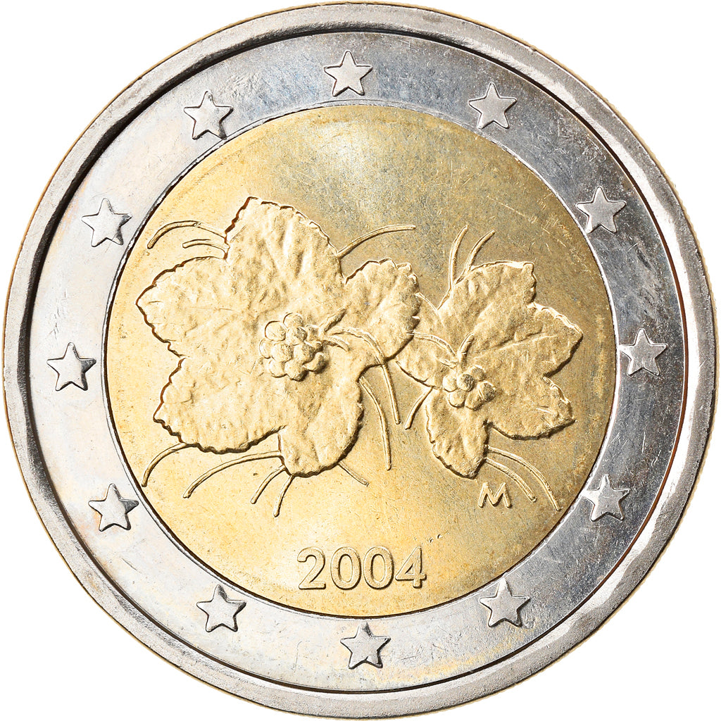 Finlande, 2 Euro, 2004, Vantaa, SPL, Bi-Metallic, KM:105