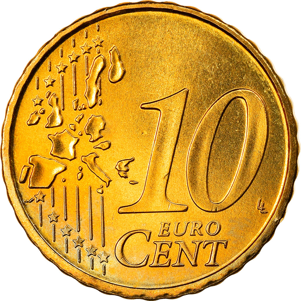Portogallo, 10 Euro Cent, 2006, Lisbon, SPL, Ottone, KM:743