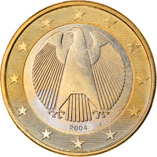 GERMANY - FEDERAL REPUBLIC, Euro, 2004, Hambourg, MS(63), Bi-Metallic, KM:213