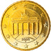 Niemcy - RFN, 10 Euro Cent, 2005, Stuttgart, MS(63), Mosiądz, KM:210