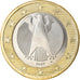 GERMANY - FEDERAL REPUBLIC, Euro, 2007, Karlsruhe, MS(63), Bi-Metallic, KM:257