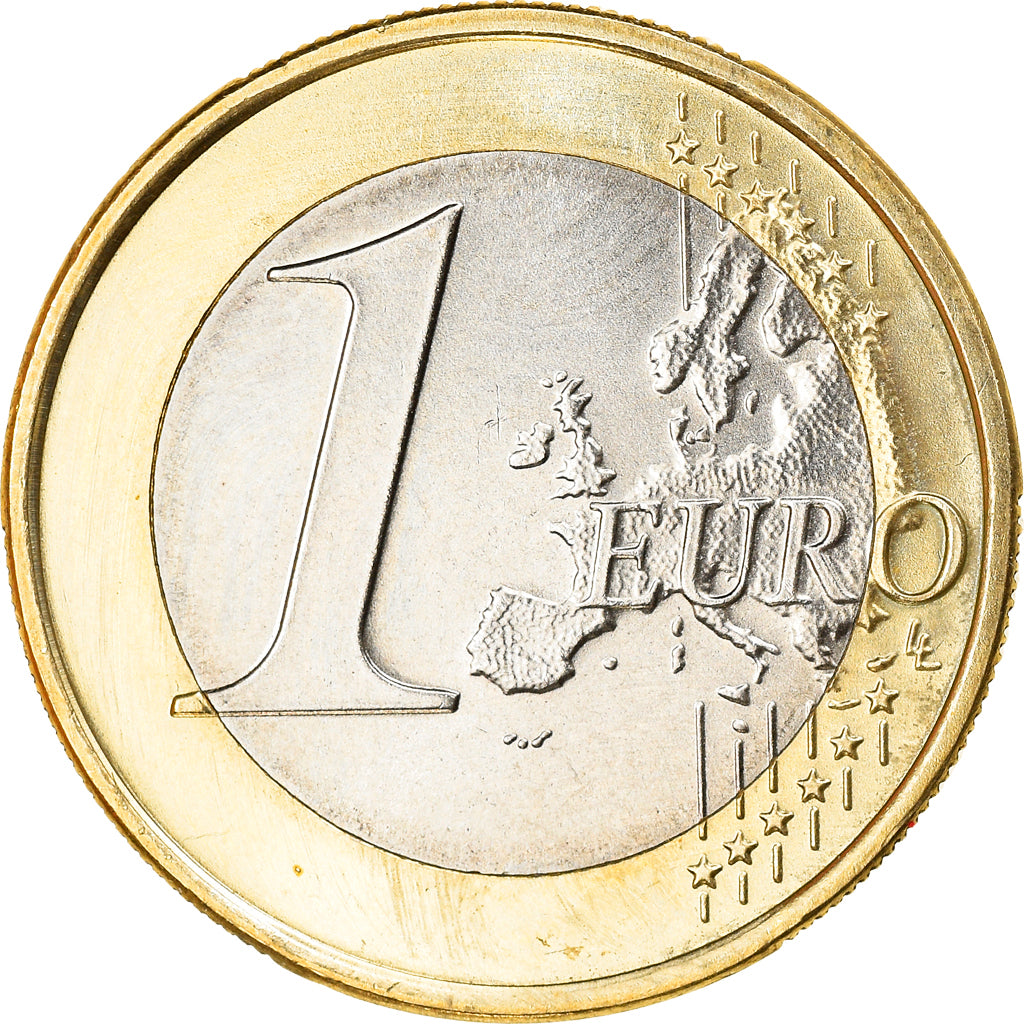 GERMANY - FEDERAL REPUBLIC, Euro, 2007, Karlsruhe, MS(63), Bi-Metallic, KM:257