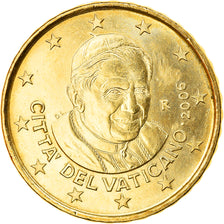 VATICAN CITY, 10 Euro Cent, 2006, Rome, MS(63), Brass, KM:378
