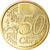 VATICAN CITY, 50 Euro Cent, 2010, Rome, MS(63), Brass, KM:387