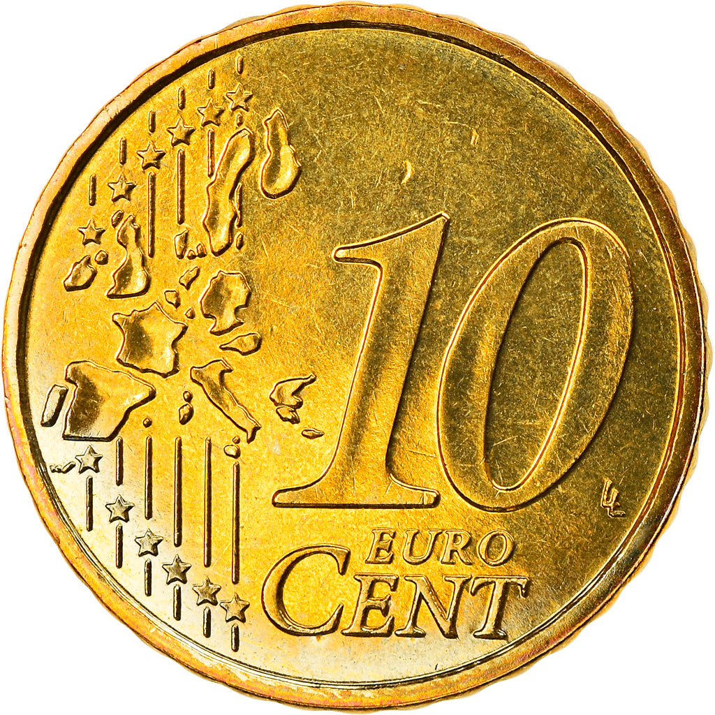 France, 10 Euro Cent, 2006, Paris, SPL, Laiton, Gadoury:4a, KM:1285