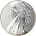 Francja, 10 Euro, 2014, Coq, MS(63), Srebro, Gadoury:EU656