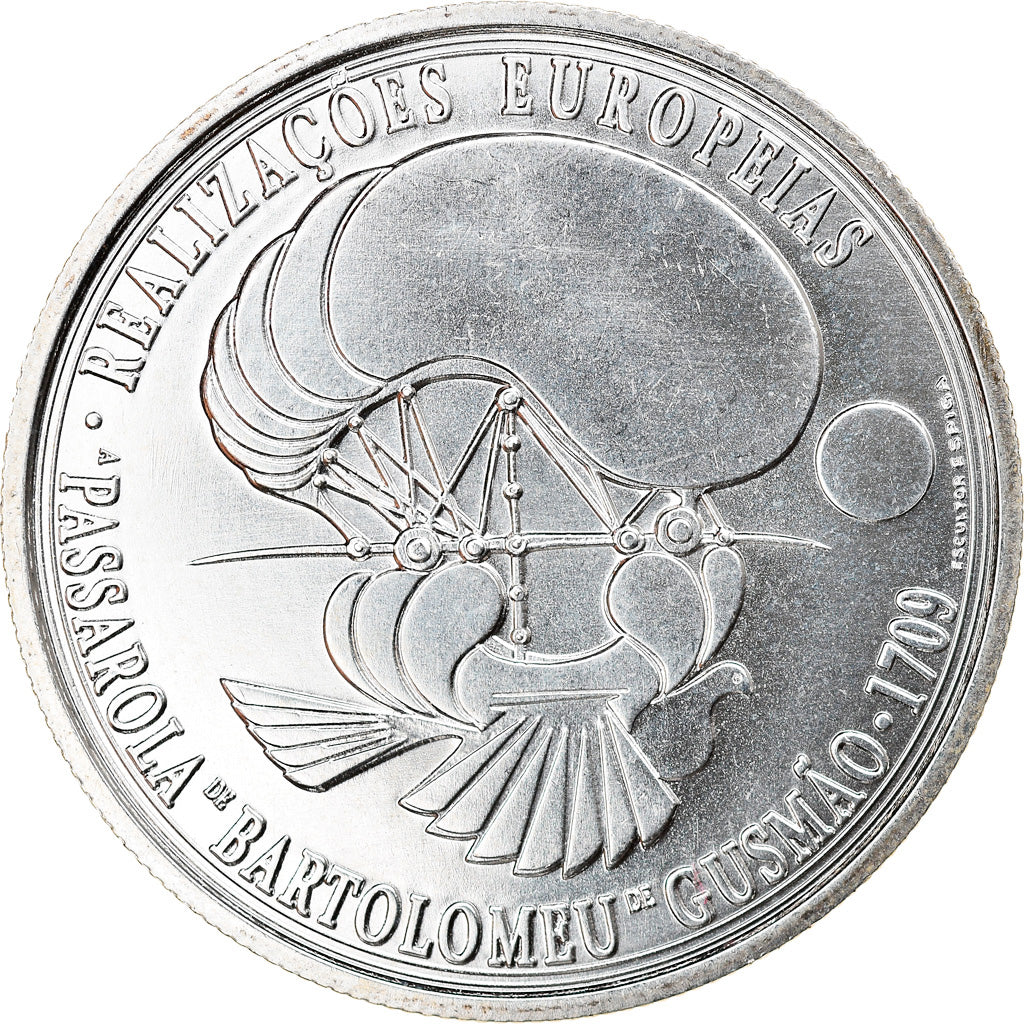 Portugal, 8 Euro, 2007, Lisbon, SC, Plata, KM:822