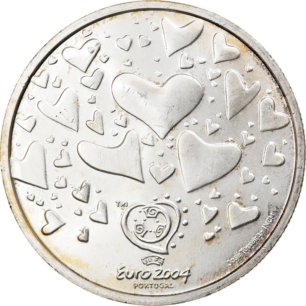 Portugal, 8 Euro, 2003, Lisbon, SC, Plata, KM:751