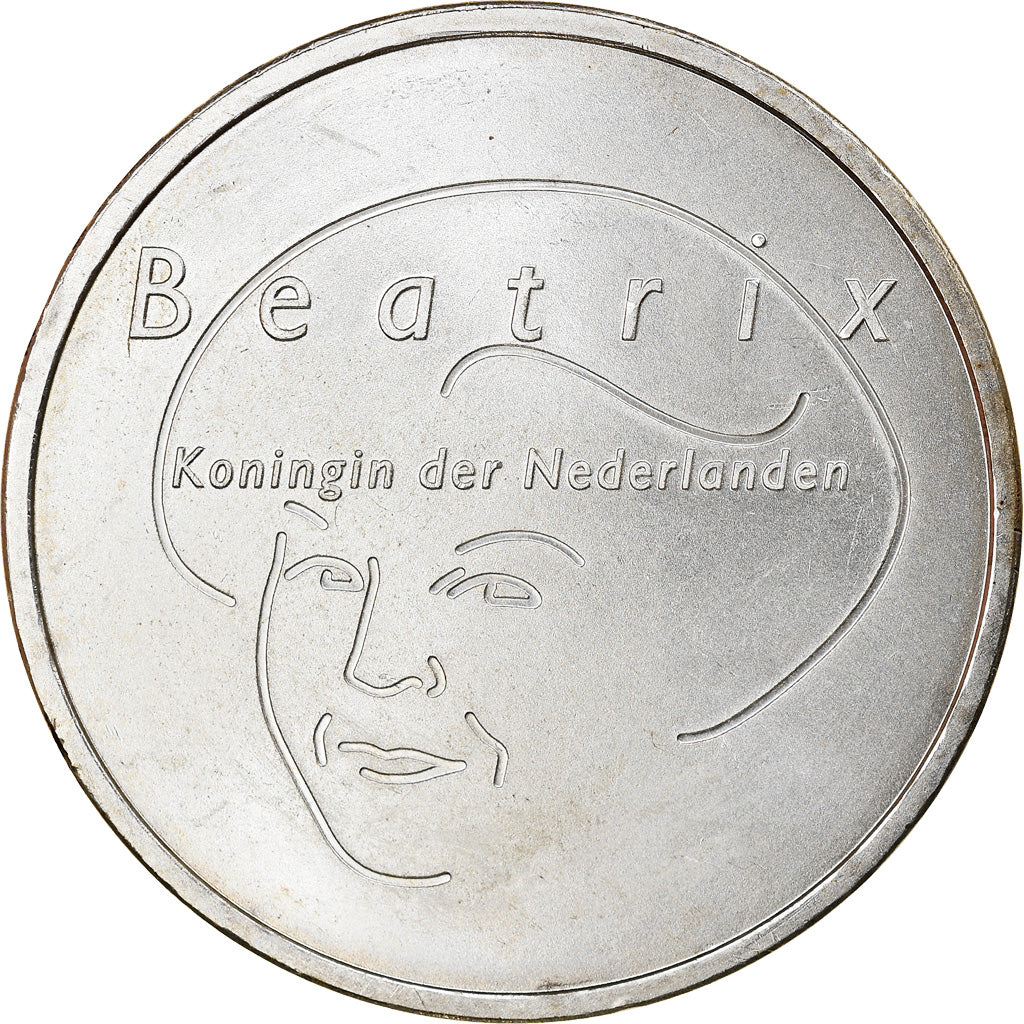 Netherlands, 5 Euro, 2004, Utrecht, AU(50-53), Silver, KM:252