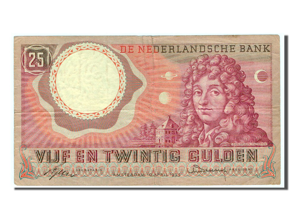 Banknote, Netherlands, 25 Gulden, 1955, EF(40-45)