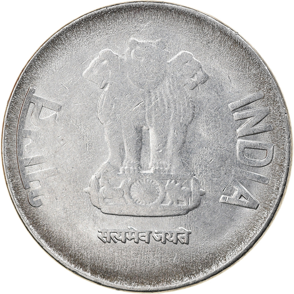 Coin, INDIA-REPUBLIC, Rupee, 2011, VF(30-35), Stainless Steel, KM:394