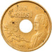 Moneda, España, Juan Carlos I, 25 Pesetas, 1990, Madrid, BC+, Aluminio -