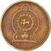 Moeda, Sri Lanka, 5 Rupees, 1986, EF(40-45), Níquel-Latão, KM:148.2