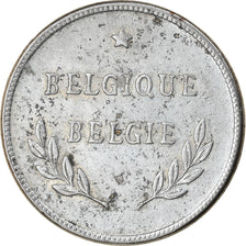 Münze, Belgien, 2 Francs, 2 Frank, 1944, SS, Zinc Coated Steel, KM:133