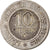 Moneta, Belgio, Leopold I, 10 Centimes, 1862, MB+, Rame-nichel, KM:22