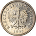 Coin, Poland, 50 Groszy, 1995, Warsaw, MS(63), Copper-nickel, KM:281