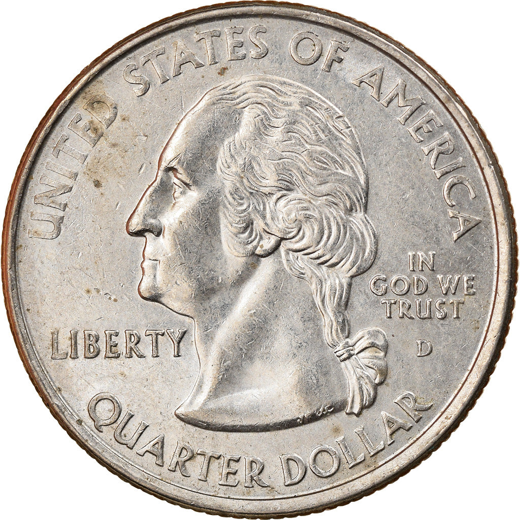 Coin, United States, Quarter, 2000, U.S. Mint, Denver, EF(40-45), Copper-Nickel