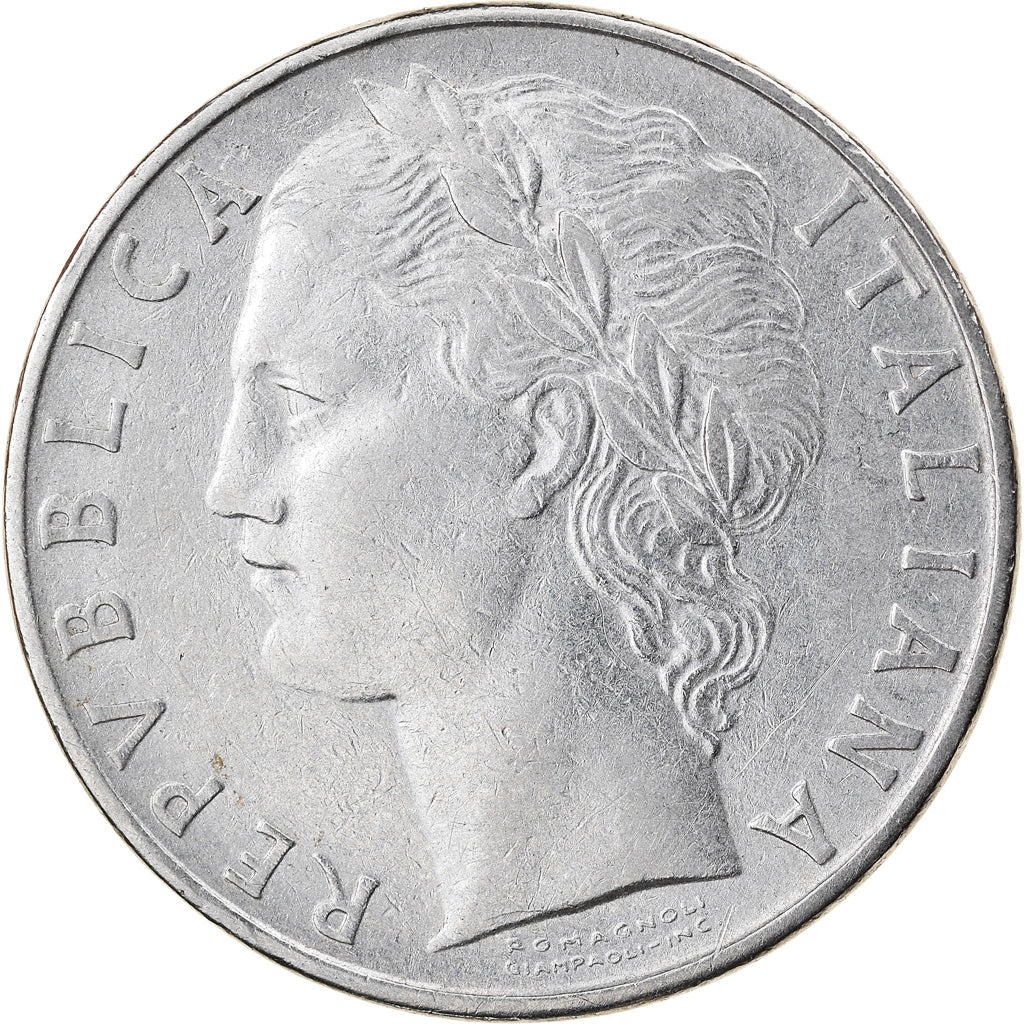 Coin, Italy, 100 Lire, 1958, Rome, EF(40-45), Stainless Steel, KM:96.1