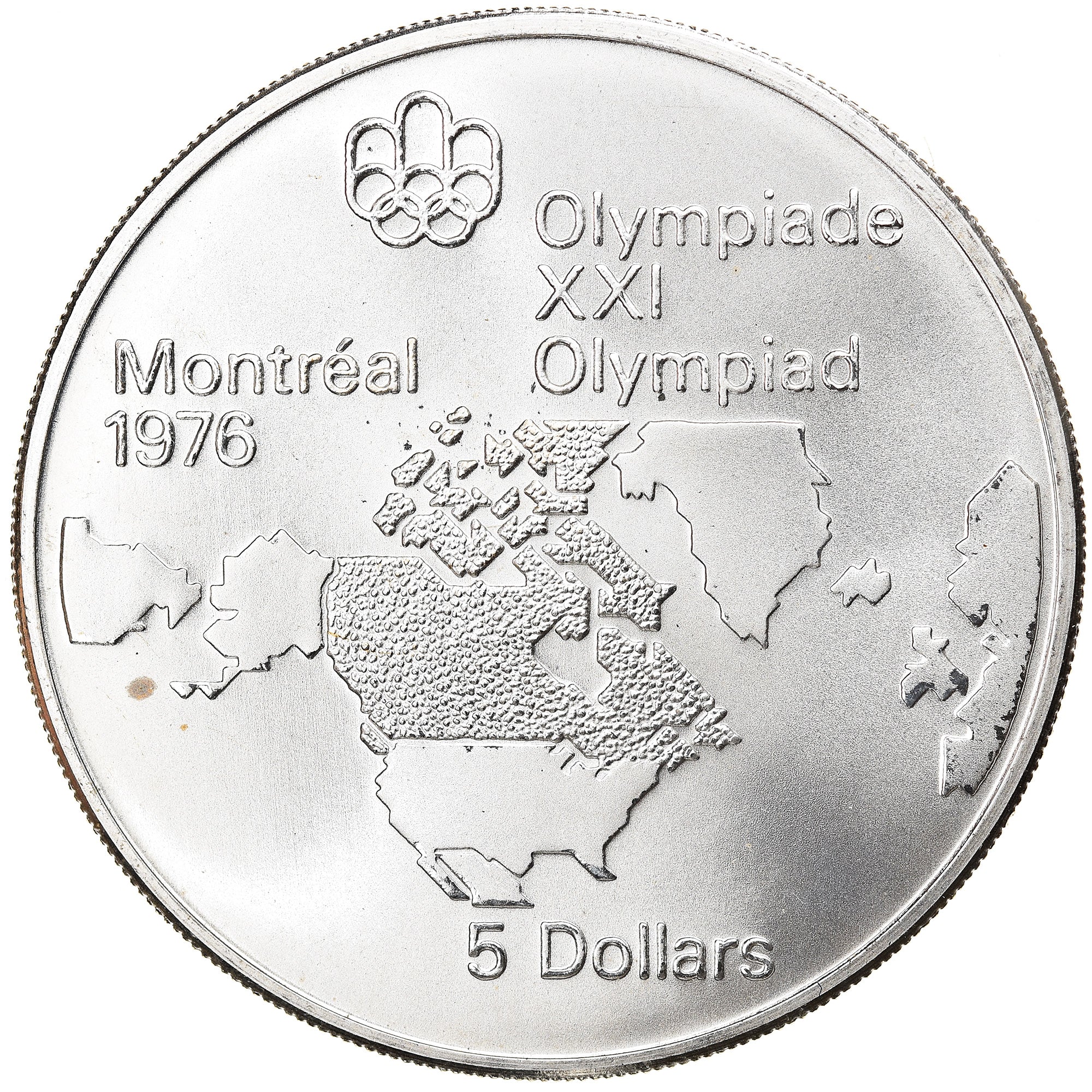 Coin, Canada, Elizabeth II, 5 Dollars, 1973, Royal Canadian Mint, Ottawa, FDC