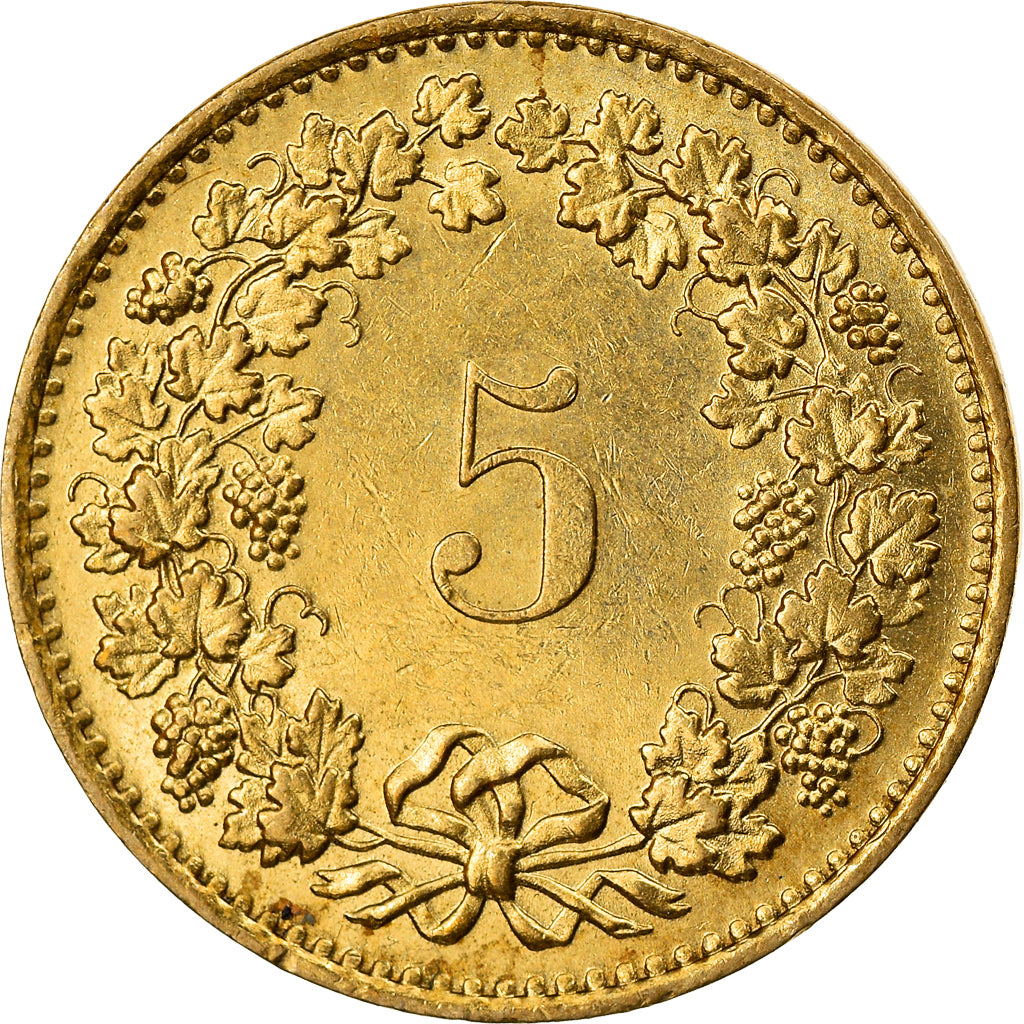 Monnaie, Suisse, 5 Rappen, 1981, Bern, TTB+, Aluminum-Bronze, KM:26c