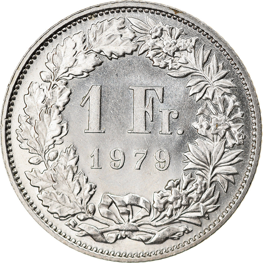 Monnaie, Suisse, Franc, 1979, Bern, TTB+, Copper-nickel, KM:24a.1